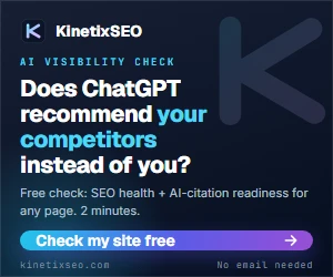 SEO, GEO, ai ranking and monitoring